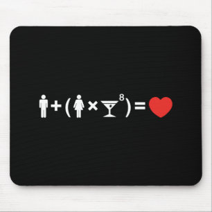 The Love Equation for Women Mouse Mat