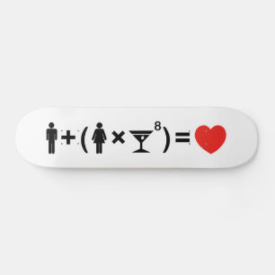 The Love Equation for Women Skateboard