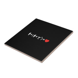 The Love Equation for Women Tile