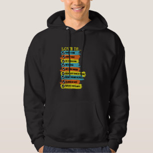 The Love Is Checklist According To 1 Corinthians 1 Hoodie