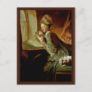The Love Letter,  By Fragonard, Jean-Honoré (Best Postcard