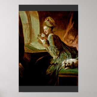 The Love Letter, By Fragonard, Jean-Honoré (Best Poster