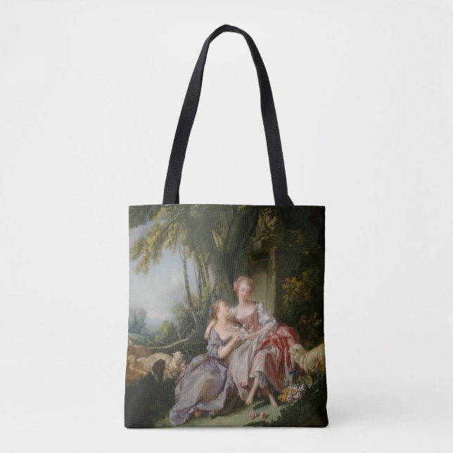 The Love Letter by Francois Boucher Tote Bag (Front)