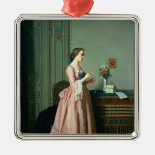 The Love Letter Metal Tree Decoration