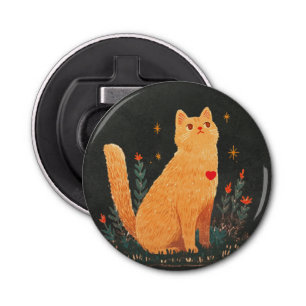 The Love of a Cat, a Charles Dickens' Quote Bottle Opener