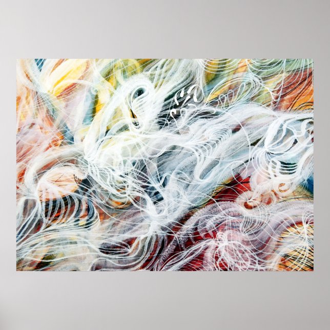 The Love of God by Georgiana Houghton Poster (Front)