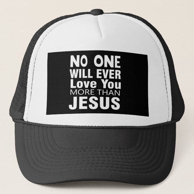 The Love of Jesus Trucker Hat (Front)