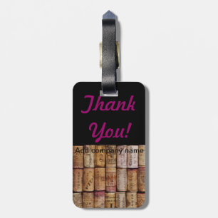The Love of Wine Luggage Tag