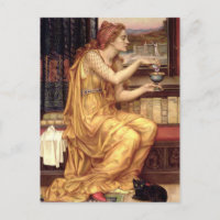 The Love Potion by Pre-Raphaelite Evelyn de Morgan