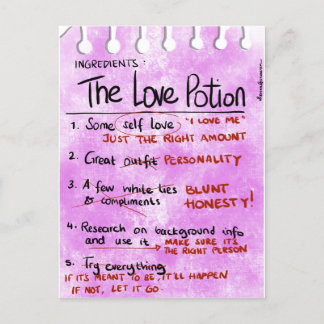 The Love Potion Postcard