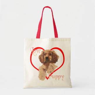 The Love Puppy Tote Bag