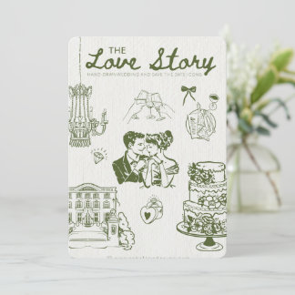 💍the love story invitation