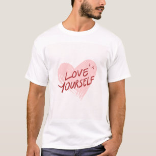 The love yourself t-shirt design