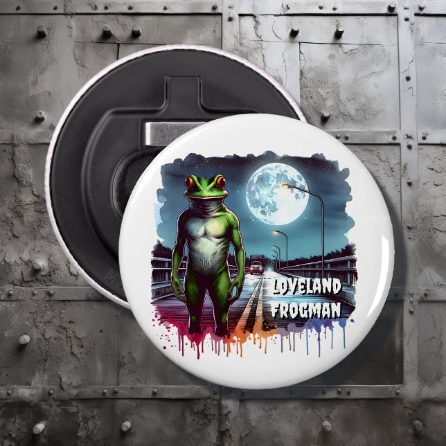 The Loveland Frogman | Ohio Cryptid Bottle Opener (Creator Uploaded)