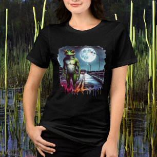 The Loveland Frogman Ohio Cryptid Tri-Blend Shirt