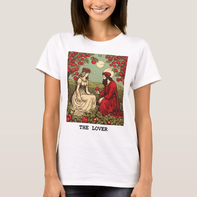 THE LOVER - TAROT CARD T-Shirt (Front)