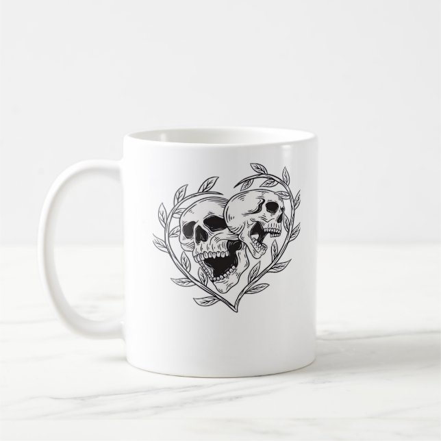 The Lover Till Death Do Us  Coffee Mug (Left)
