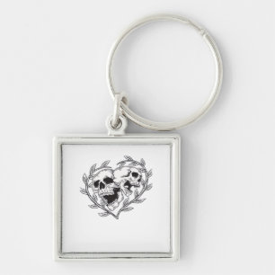 The Lover Till Death Do Us  Key Ring
