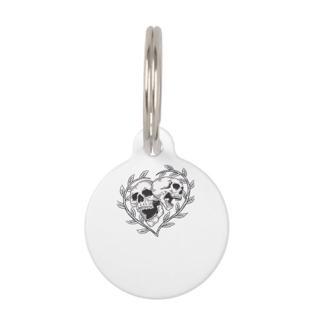 The Lover Till Death Do Us  Pet Tag (Front)