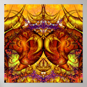 The Lovers (12 by 12) Art Print Poster