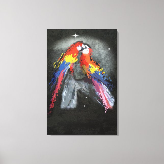 The Lovers II - Wrapped Canvas (Front)