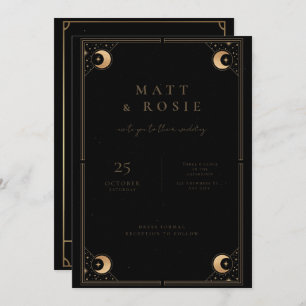 The Lovers Invite, Tarot Wedding Invitation