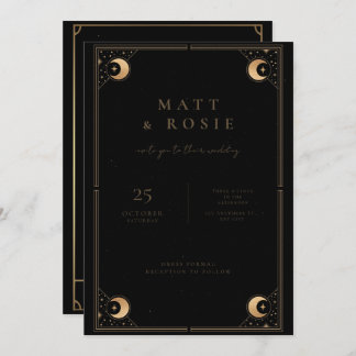 The Lovers Invite, Tarot Wedding Invitation