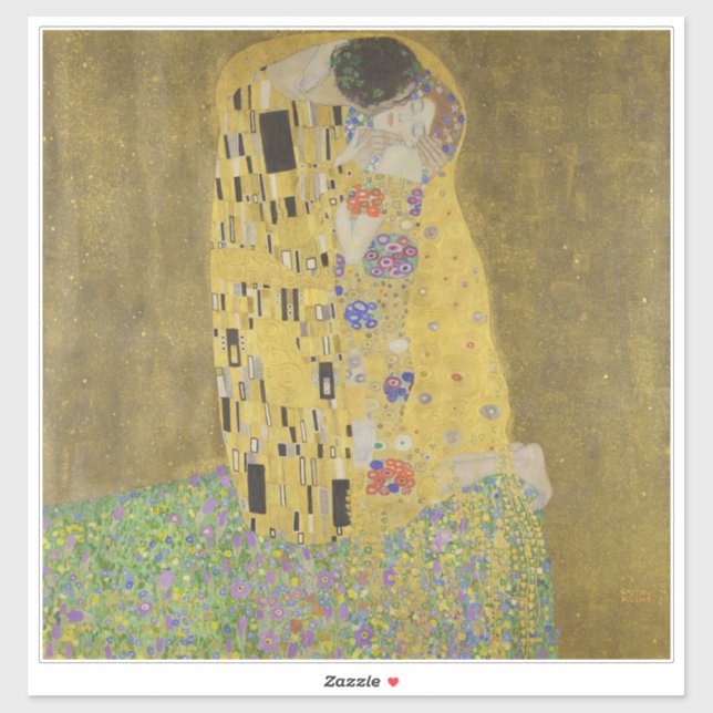 The Lovers Kissing Embrace by Gustav Klimt (Sheet)