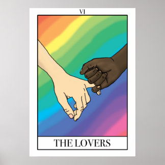 The lovers poster design