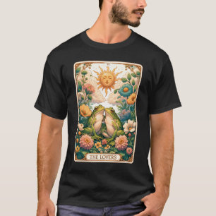 The Lovers Tarot Card Frog Goblincore Aesthetic T-Shirt