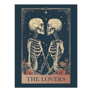 The Lovers Tarot Poster