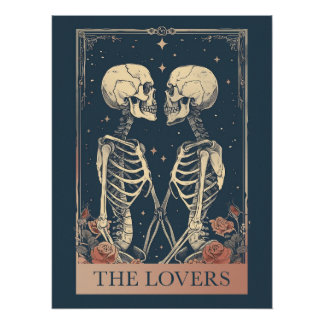 The Lovers Tarot Poster