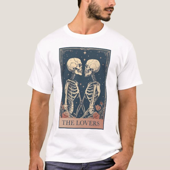 The Lovers Tarot T-Shirt (Front)