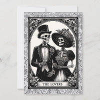 The Lovers Tarot Victorian Lace Gothic Wedding