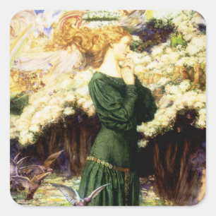 The Lover's World Square Sticker