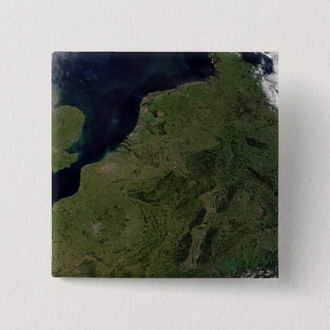 The Low Countries 15 Cm Square Badge (Front)