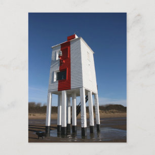 The Low Lighthouse, Burnham on Sea, Somerset, UK Postcard