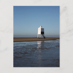 The Low Lighthouse, Burnham on Sea, Somerset, UK Postcard