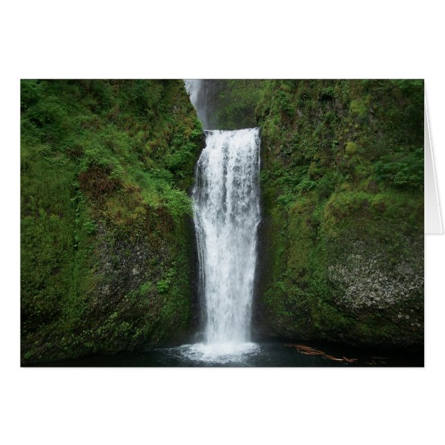 The lower falls card (Front Horizontal)