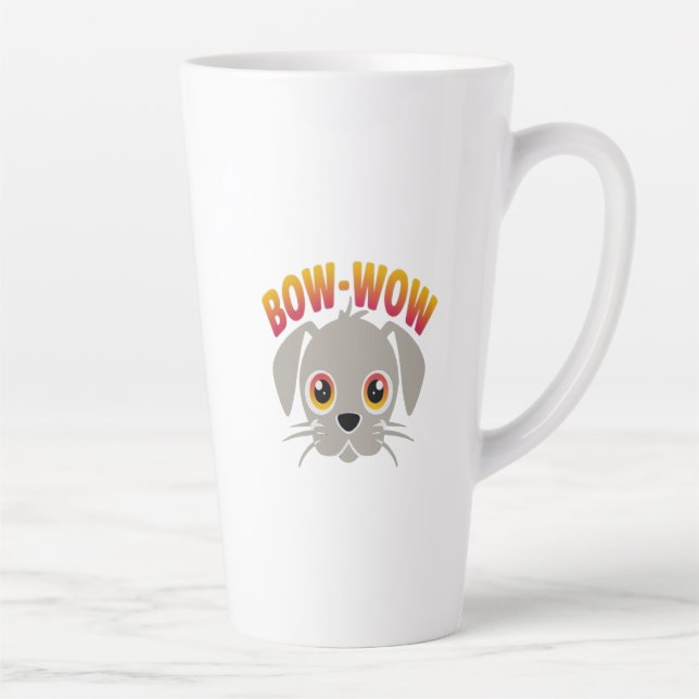 The loyal dog latte mug (Right)