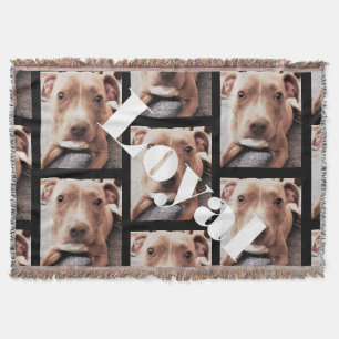 THE LOYAL PIT BULL throw Blanket
