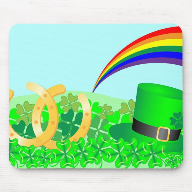 The Luck of the Irish Mouse Mat (Front)