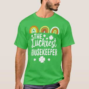 The Luckiest Housekeeper St. Patrick's Day Lucky I T-Shirt