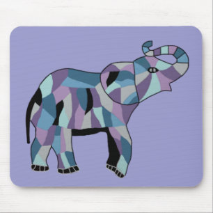 The Lucky Elephant Mouse Mat