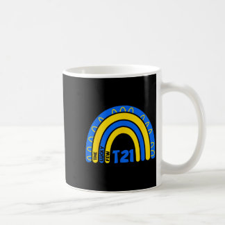 The lucky few down syndrome awareness yellow & coffee mug