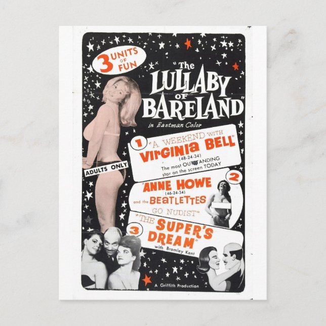 THE LULLABY OF BARELAND POSTCARD (Front)