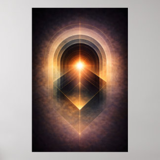 The Luminous Threshold Poster