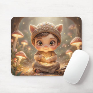 The Luminous Wanderer and the Nectar Art.1 Mouse Mat