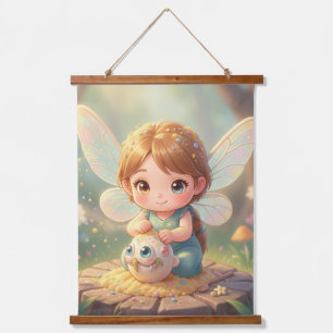 The Luminous Wanderer and the Nectar Art.9 Hanging Tapestry