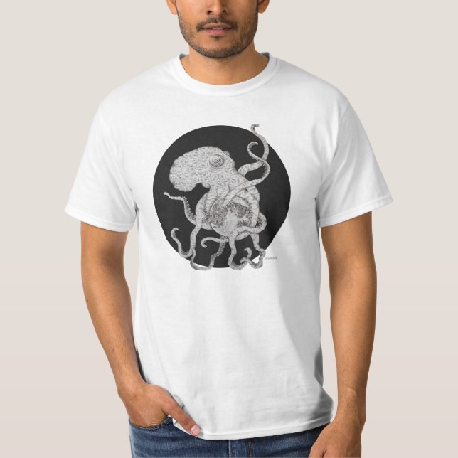 The Lunar Octopus T-Shirt (Front)